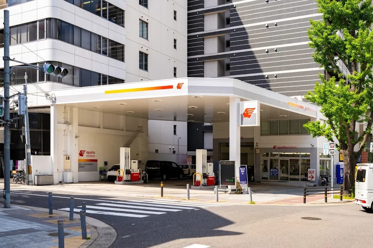 apollostation 浪速筋 SS （シェル石油大阪発売所）